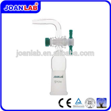 JOAN Lab 90 Grad Glasadapter mit PTFE Absperrkontrolle